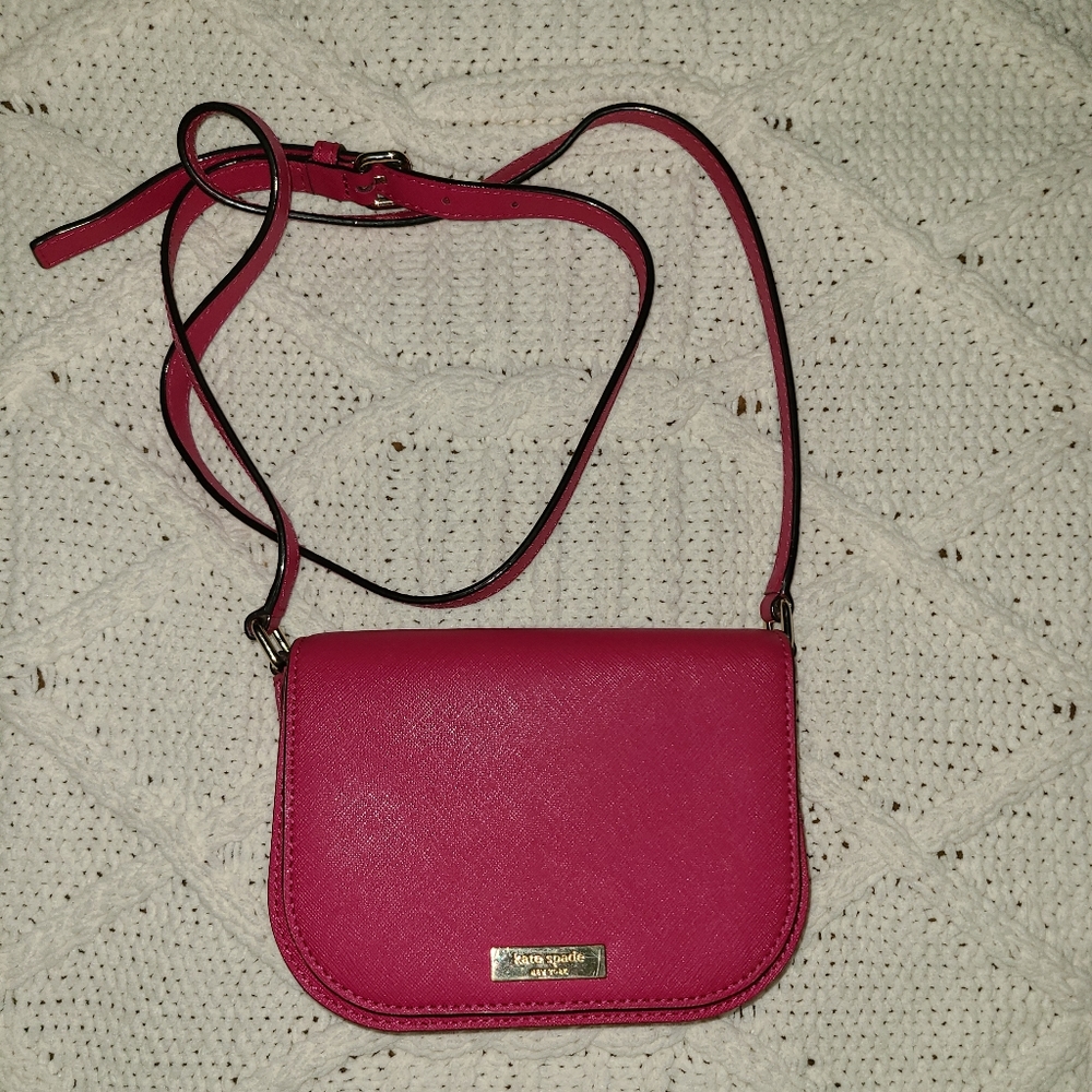 Pink Kate Spade crossbody